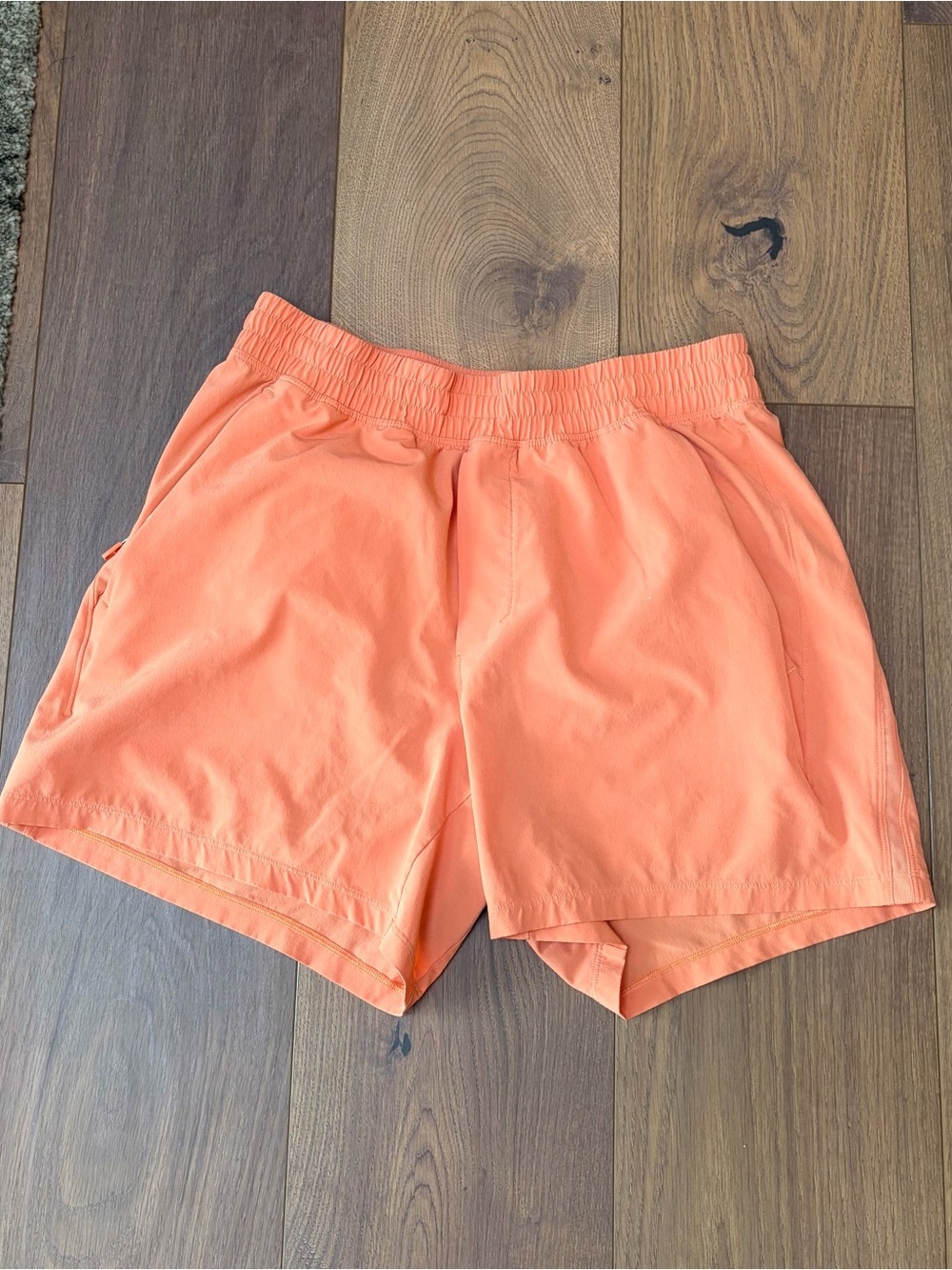 Lululemon Men's Orange Athletic Shorts